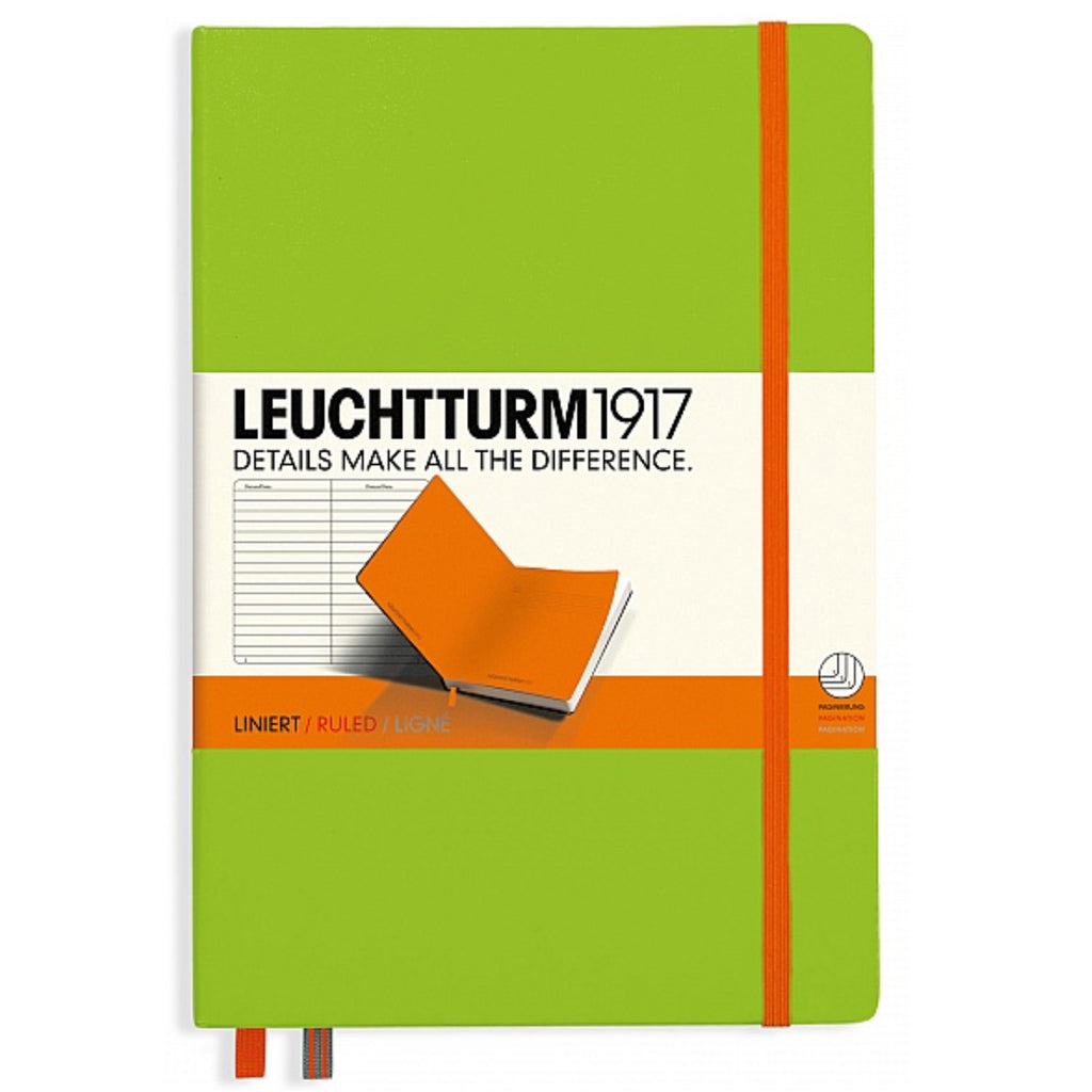 Leuchtturm1917 Medium Soft Cover Notebook - Lined Paper